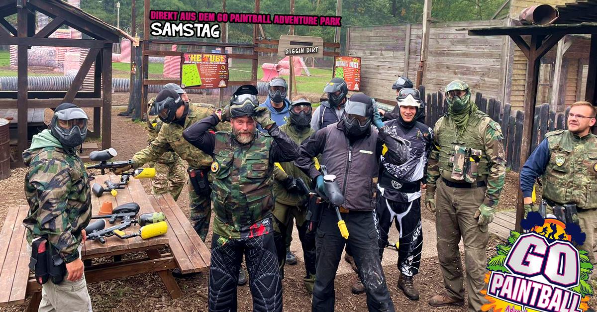 SAMSTAG 01.10.2022 GO PAINTBALL ADVENTURE PARK