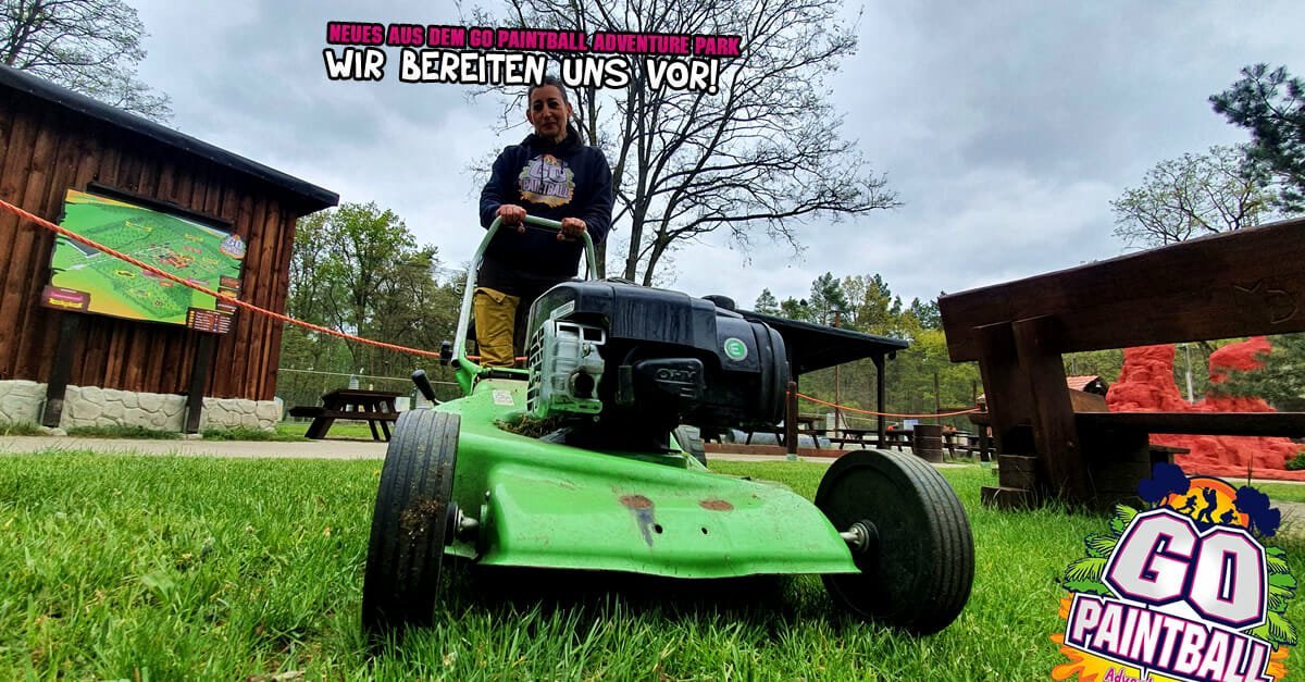 Wir bereiten uns vor! GO PAINTBALL ADVENTURE PARK