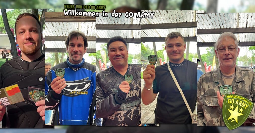 WILLKOMMEN IN DER GO ARMY 25.06.2023 – GO PAINTBALL ADVENTURE PARK