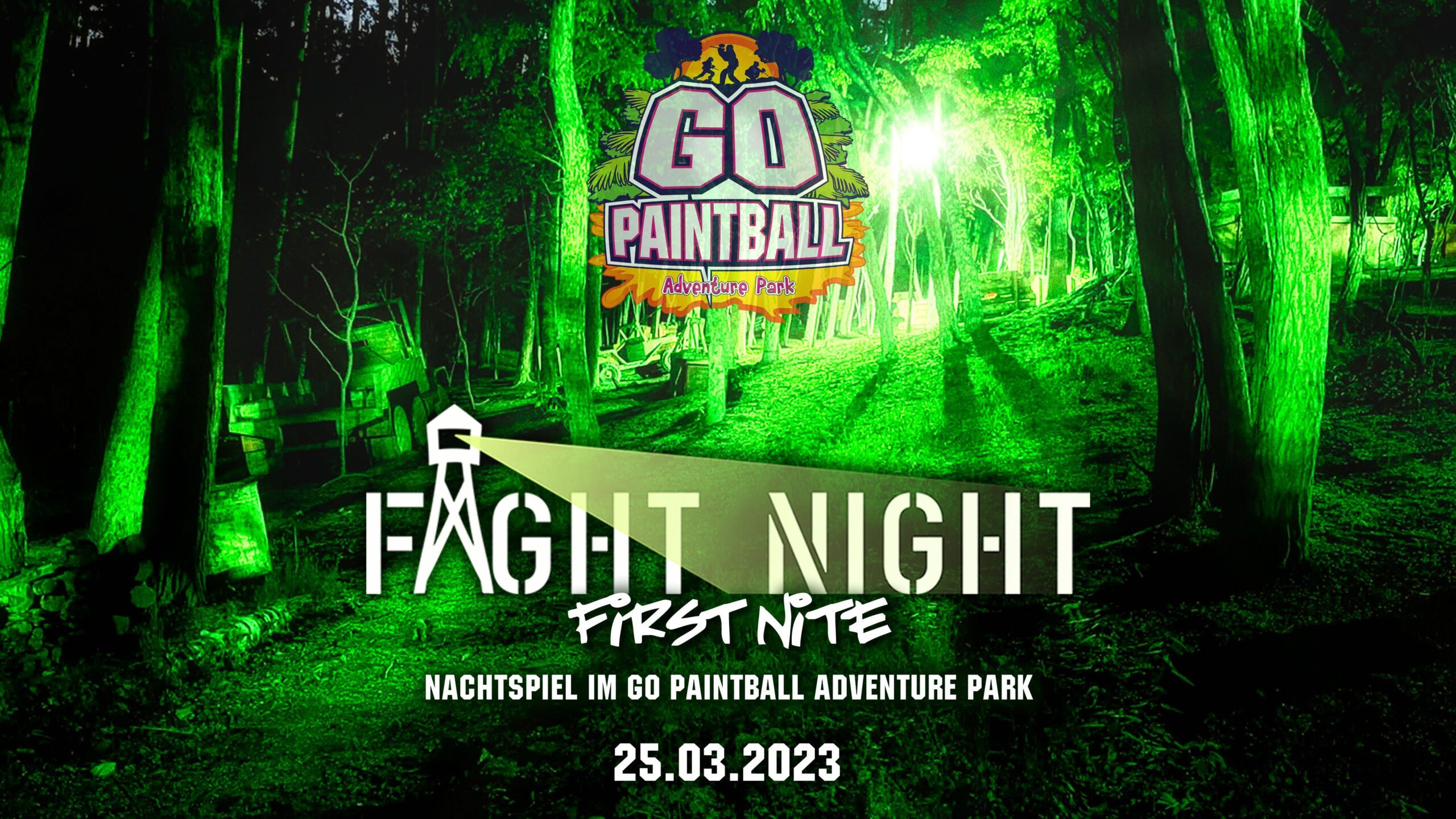 Paintball Spieltag FIGHT NIGHT GAME 25.03.2023 GO PAINTBALL ADVENTURE