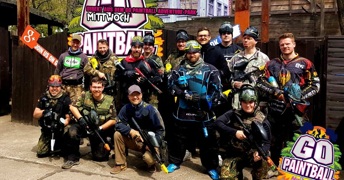 MITTWOCH 08.05.2019 GO PAINTBALL ADVENTURE PARK