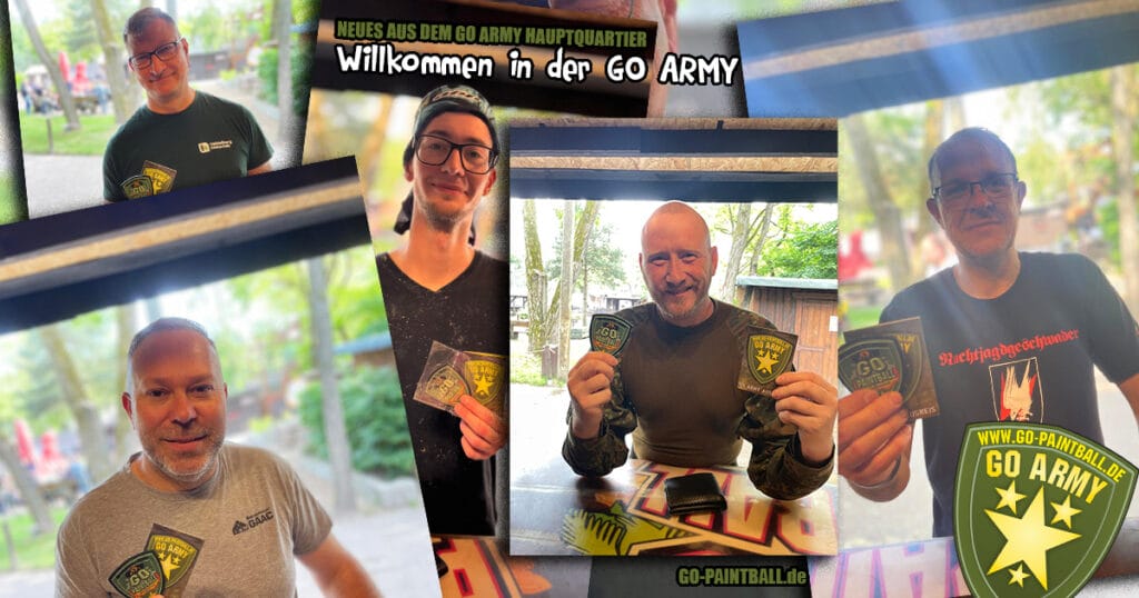 WILLKOMMEN IN DER GO ARMY 08.06.2025 – GO PAINTBALL ADVENTURE PARK