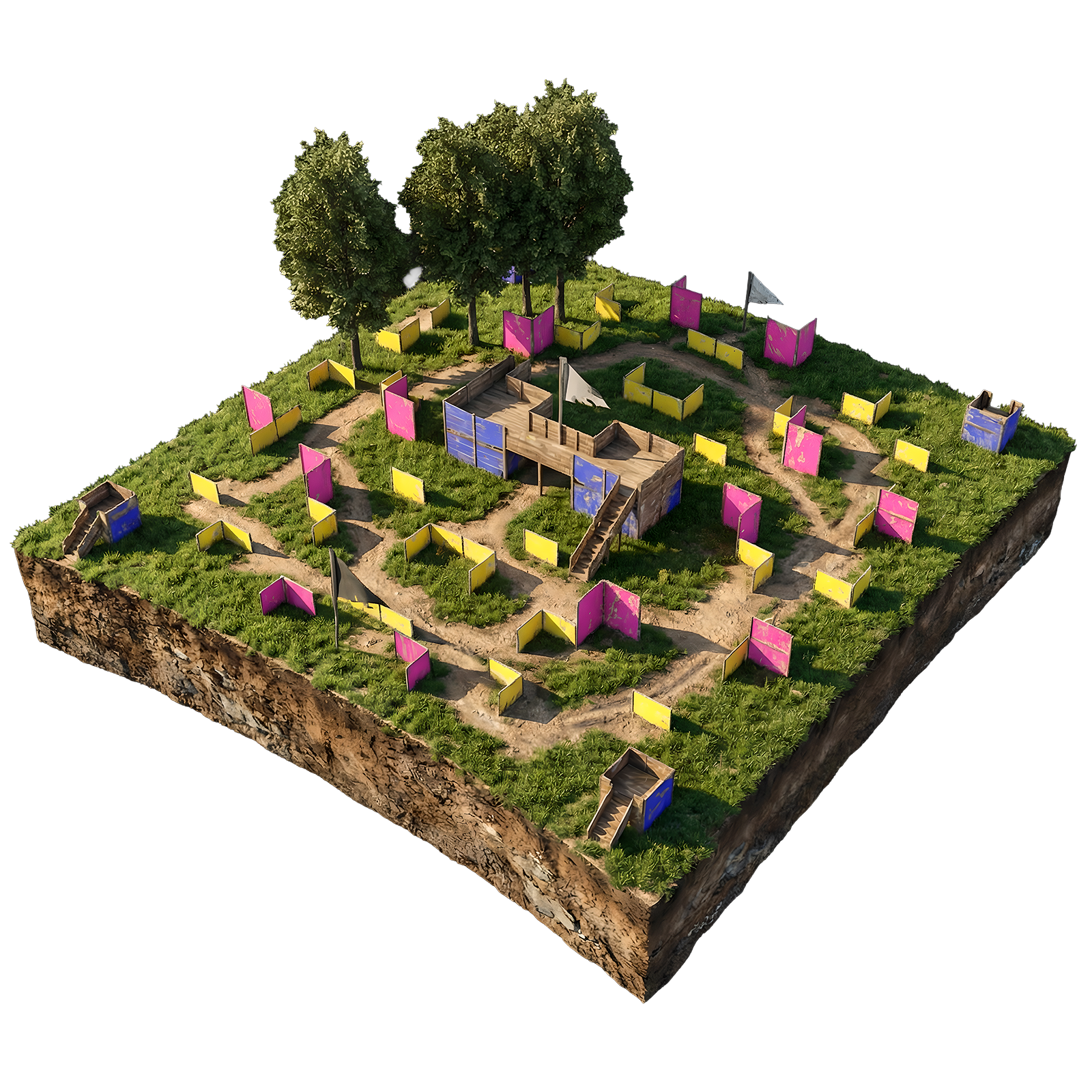 Spielfeld Speedball Tag small