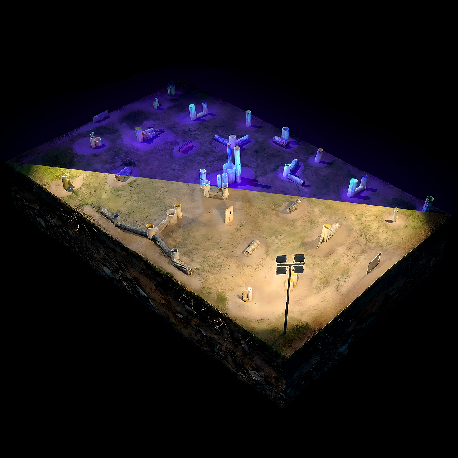 Spielfeld The Tube 2026 Nacht small