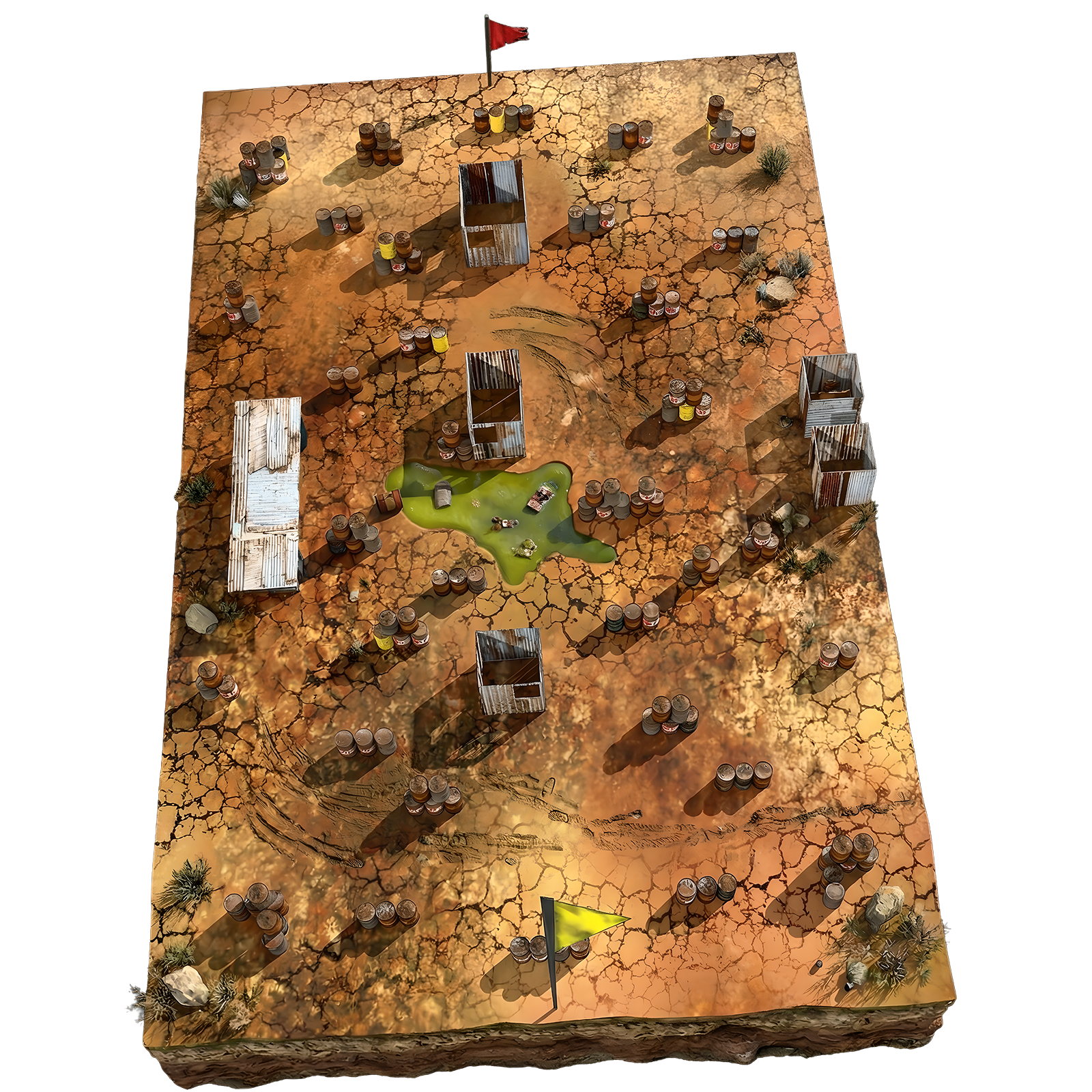 Spielfeld Toxic Barrelz small Spielfeld Toxic Barrelz small