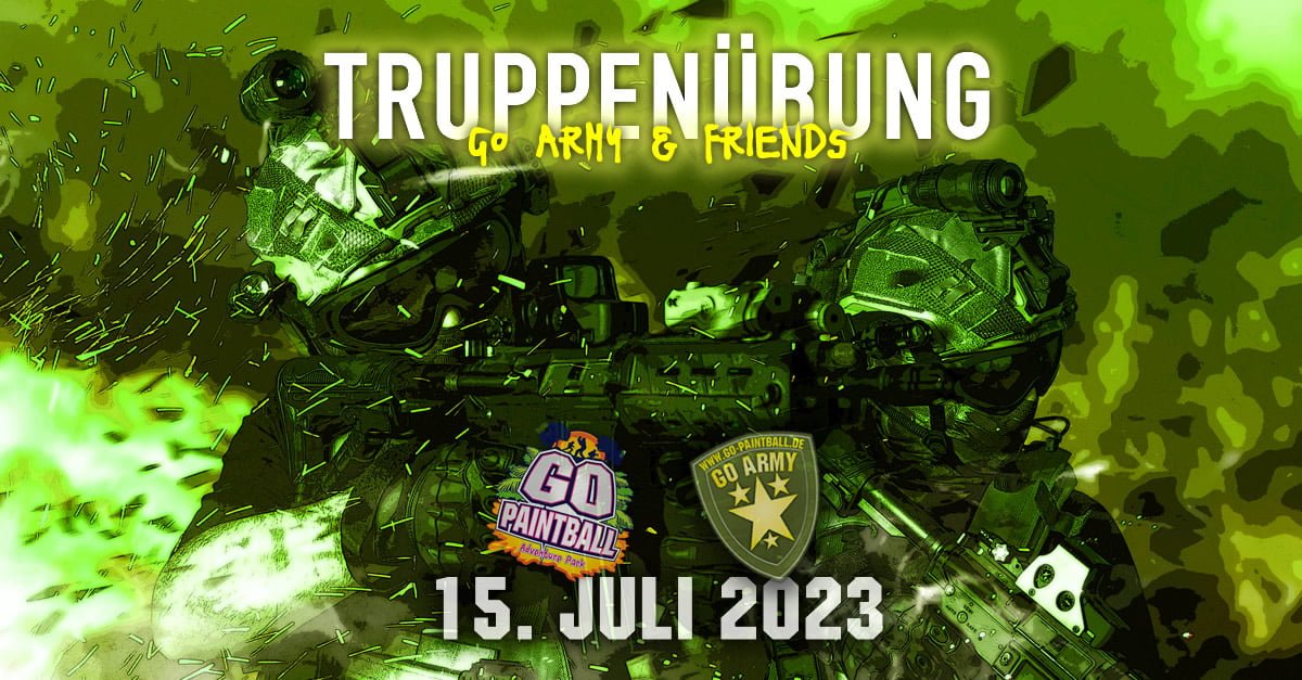 TRUPPENÜBUNG GO Army & Friends